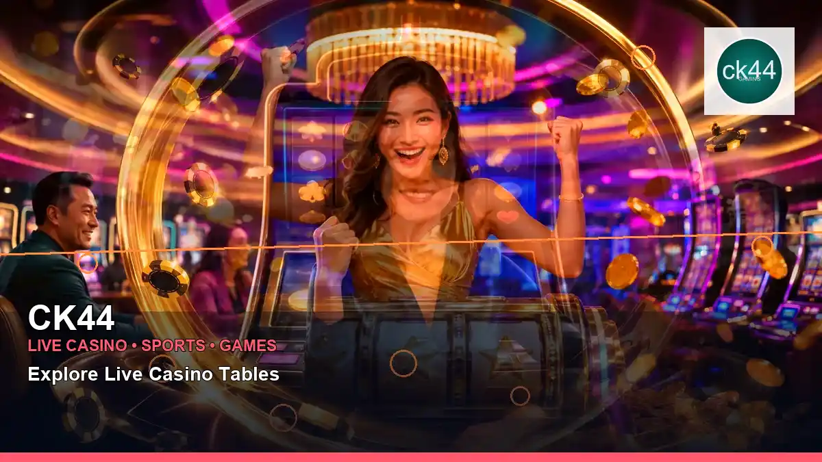CK44 লাইভ ক্যাসিনো ও স্পোর্টস গেমস | Bangladesh live gaming — live table focus · 1 — aster live
