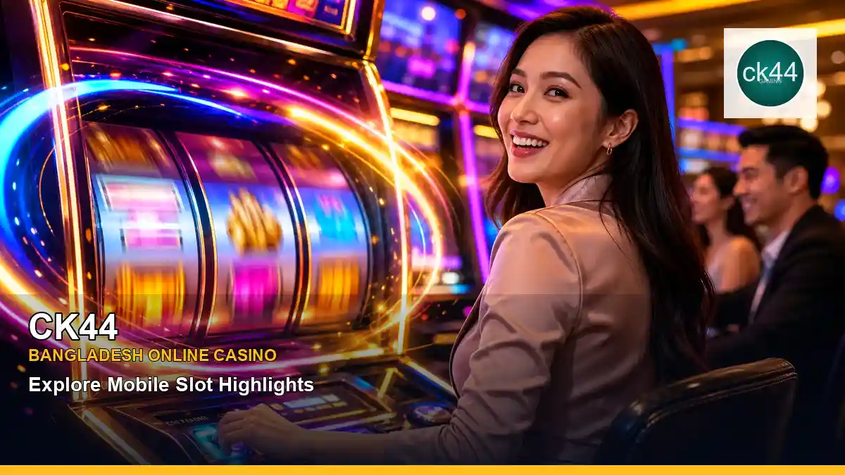 CK44 বাংলাদেশে অনলাইন স্লট ও ক্যাসিনো গেমস | Bangladesh online slots — mobile reel highlights · 6